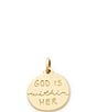 James Avery God Is Within Her 14K Charm - Image 1