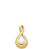 James Avery 14K Gold Graceful Twist Charm - Image 1