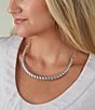 James Avery Half Twist Collar Necklace, Color:Sterling Silver - Image 2
