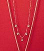 James Avery Heart Drops 14K Gold Necklace, Color:14K Gold - Image 5