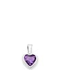 James Avery Heart Gemstone Charm - Image 3