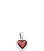 James Avery Heart Gemstone Charm - Image 1