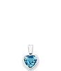 James Avery Heart Gemstone Charm - Image 5