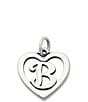 James Avery Heart Initial Charm - Image 4