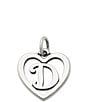 James Avery Heart Initial Charm - Image 6
