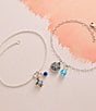 James Avery Heart Station Charm Anklet, Color:Sterling Silver - Image 3