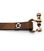 Color:Bronze Brown - Image 3 - Hold Fast Leather Bracelet