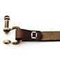 Color:Bronze Brown - Image 4 - Hold Fast Leather Bracelet