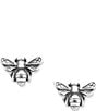 Color:Sterling Silver - Image 1 - Honey Bee Ear Posts