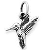 Color:Silver - Image 2 - Hummingbird Charm