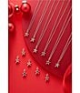 James Avery January Birthstone Garnet Shining Star Pendant Charm, Color:Garnet - Image 2