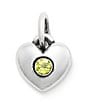 James Avery Keepsake Heart Birthstone with Gem Charm - Image 1