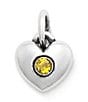 James Avery Keepsake Heart Birthstone with Gem Charm - Image 5