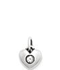 James Avery Keepsake Heart Birthstone with Lab-Created Gem Charm - Image 6