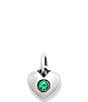 James Avery Keepsake Heart Birthstone with Lab-Created Gem Charm - Image 5