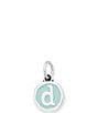 James Avery Light Blue Enamel Initial Charm - Image 4
