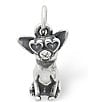 Color:Sterling Silver - Image 1 - Little Chihuahua Charm