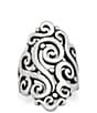 James Avery Sterling Silver Long Sorrento Ring - Image 1