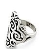 James Avery Sterling Silver Long Sorrento Ring - Image 2