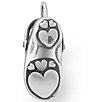 Color:Sterling Silver - Image 2 - Love My Clogs Charm
