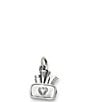 James Avery Love My Makeup Heart Bag Charm - Image 1