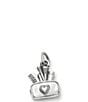 James Avery Love My Makeup Heart Bag Charm - Image 2
