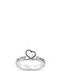James Avery Love You More Heart Ring - Image 1