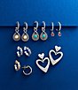 James Avery Marjan Gemstone Hoop Dangle Earrings - Image 2