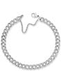 James Avery Medium Double Curb Chain Charm Bracelet - Image 1