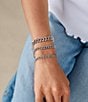James Avery Medium Double Curb Chain Charm Bracelet - Image 2