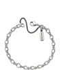 Color:Sterling Silver - Image 2 - Medium Twist Charm Bracelet