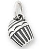 James Avery Mini Cupcake Charm, Color:Sterling Silver - Image 1