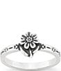 Color:Sterling Silver - Image 1 - Mini Daisy Ring