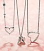 Color:Sterling Sil - Image 2 - My Heart is Yours Charm