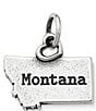 Color:Sterling Silver - Image 1 - My Montana State Charm