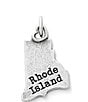 Color:Sterling Silver - Image 1 - My Rhode Island State Charm