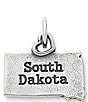 Color:Sterling Silver - Image 1 - My South Dakota State Charm
