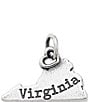 Color:Silver - Image 1 - My Virginia State Charm