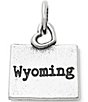 Color:Sterling Silver - Image 1 - My Wyoming Charm