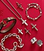 James Avery Nail Cross Sterling Silver Pendant Charm - Image 2