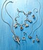 James Avery Oval Twist Charm Bracelet, Color:Sterling Silver - Image 4
