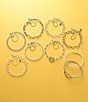 James Avery Oval Twist Charm Bracelet, Color:Sterling Silver - Image 5