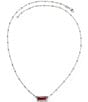 James Avery Palais Layered Gem Sterling Silver Necklace - Image 5