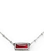James Avery Palais Layered Gem Sterling Silver Necklace - Image 6