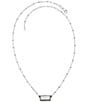 James Avery Palais Layered Gem Sterling Silver Necklace - Image 1