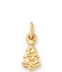 James Avery Petite Christmas Tree Charm, Color:14K Gold - Image 1
