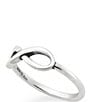 Color:Sterling Silver - Image 2 - Petite Infinity Ring