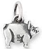 James Avery Petite Pig Charm, Color:Sterling Silver - Image 2