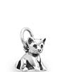 Color:Sterling Silver - Image 1 - Pint Size Kitten Charm