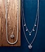 James Avery Rectangle Foxtail Chain Necklace, Color:Sterling Silver - Image 3